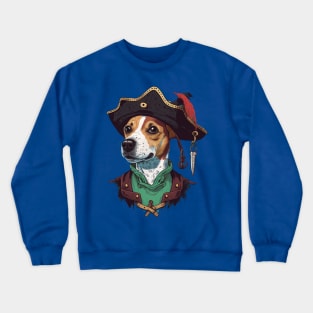 dog pirate Crewneck Sweatshirt